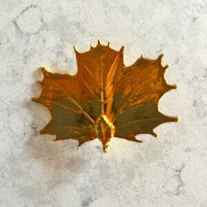 Maple Leaf brooch
